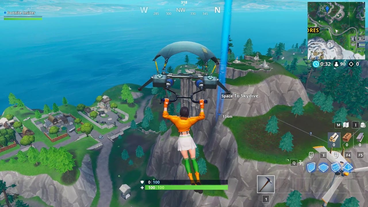 Fortnite Fortbyte #53 Location - Accessible by helping to raise Disco Ball at abandoned Villain Lair