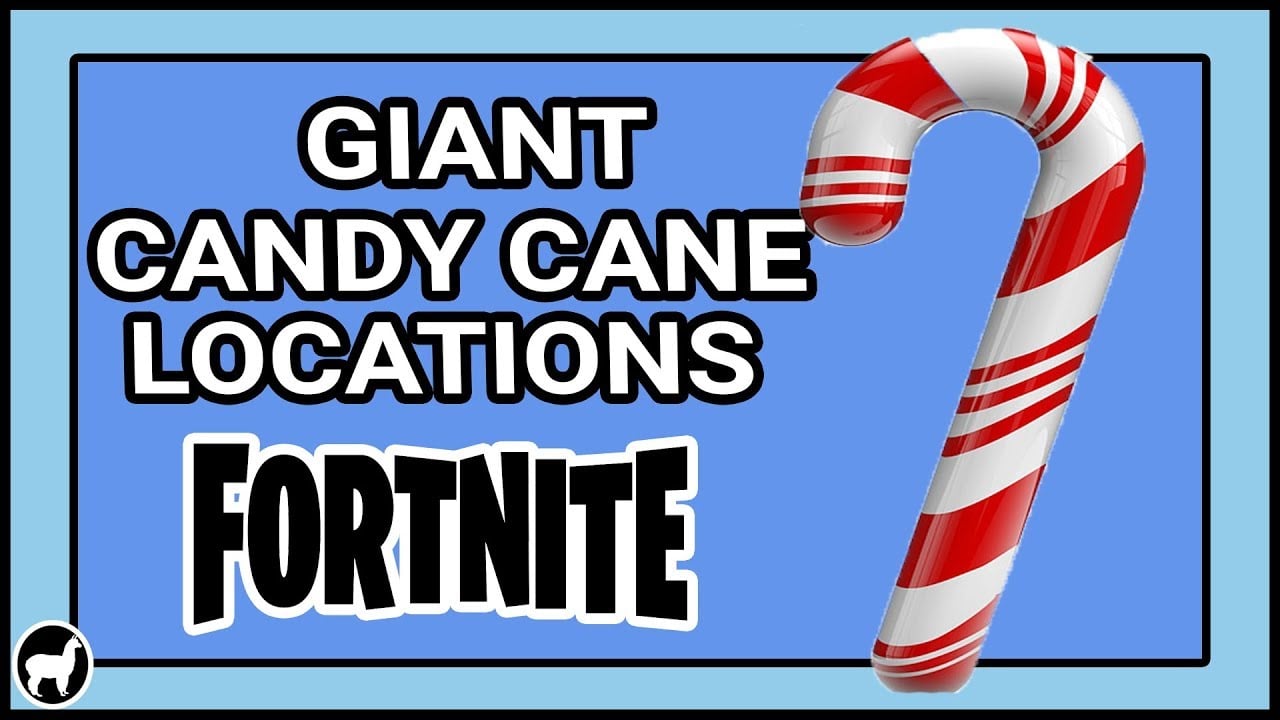 All Giant Candy Cane Locations | 14 Days of Fortnite Event | Fortnite Visit Giant Candy Canes