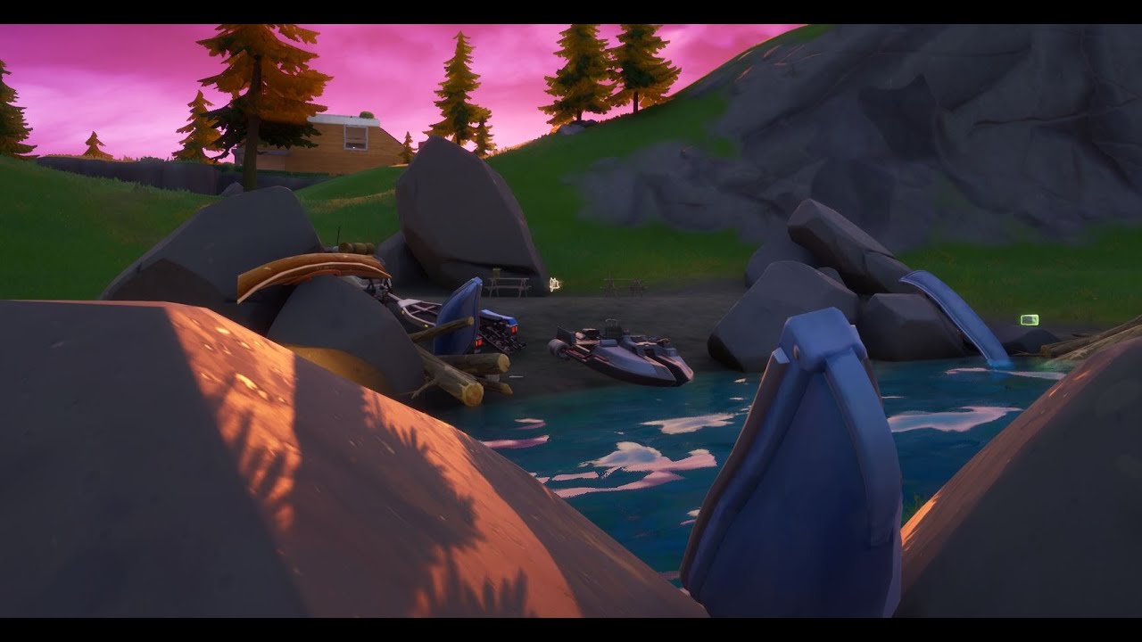 Visit The Shark, Rapid’s Rest, and Gorgeous Gorge Fortnite Locations