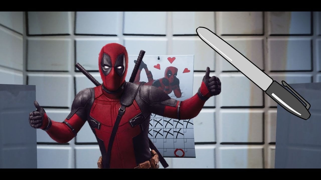 Find Deadpool’s Big Black Marker | Fortnite Week 6 Location