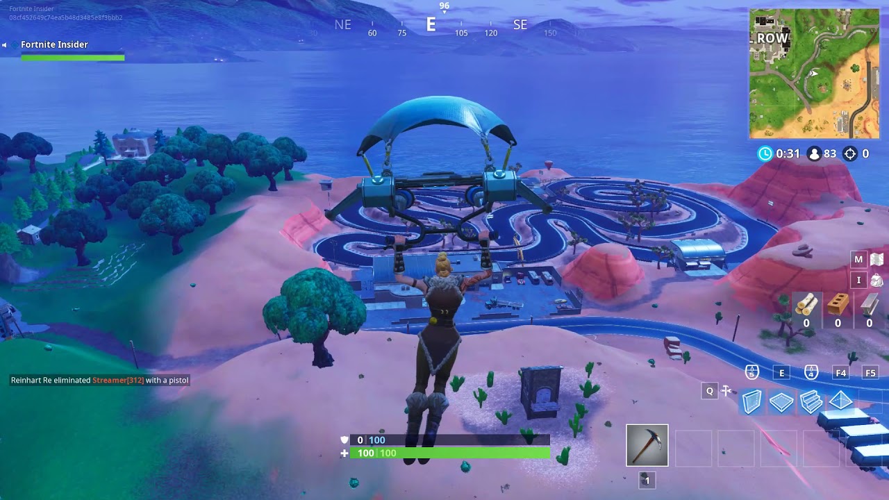 SECRET BATTLE STAR WEEK 5 LOCATION (Season 5) - Fortnite Battle Royale (Road Trip Challenges)