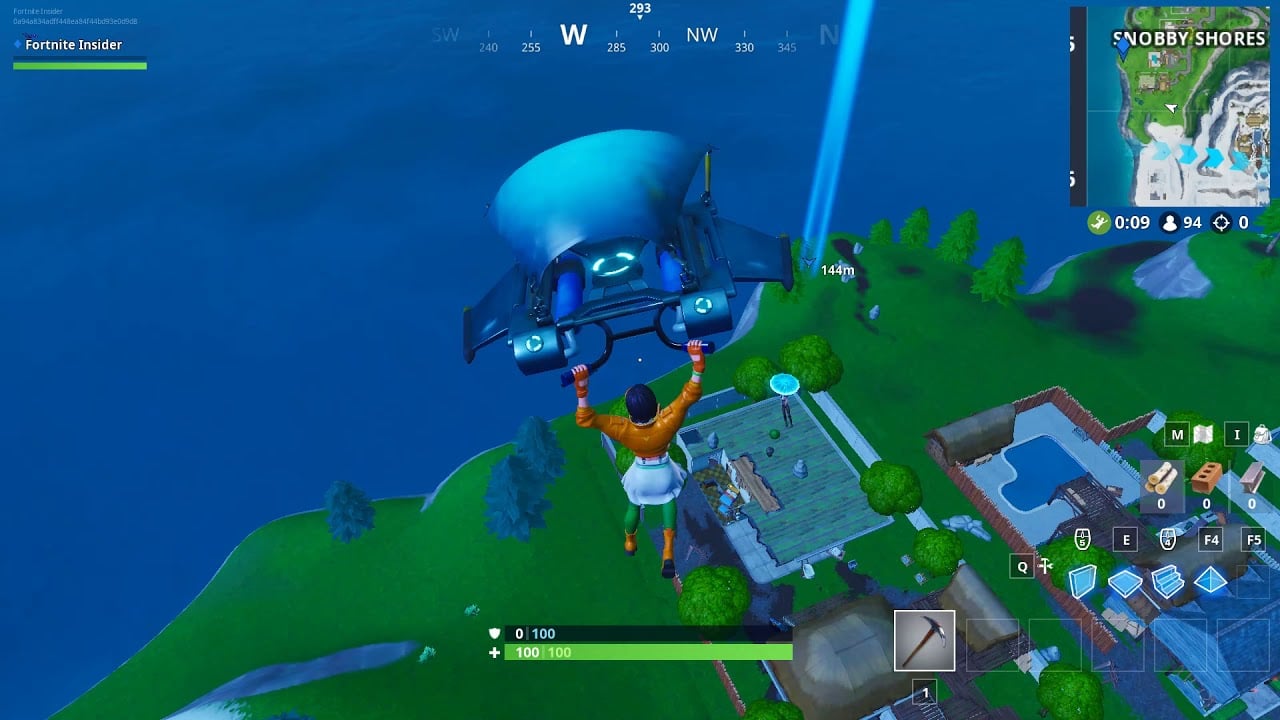 FORTBYTE 03 (3) Location ACCESSIBLE BY USING THE SKULL TROOPER EMOJI THE WESTERN MOST POINT Fortnite