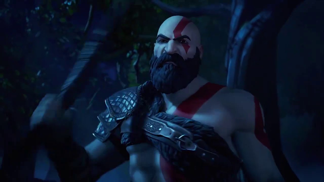 Kratos Skin Fortnite Item Shop Trailer