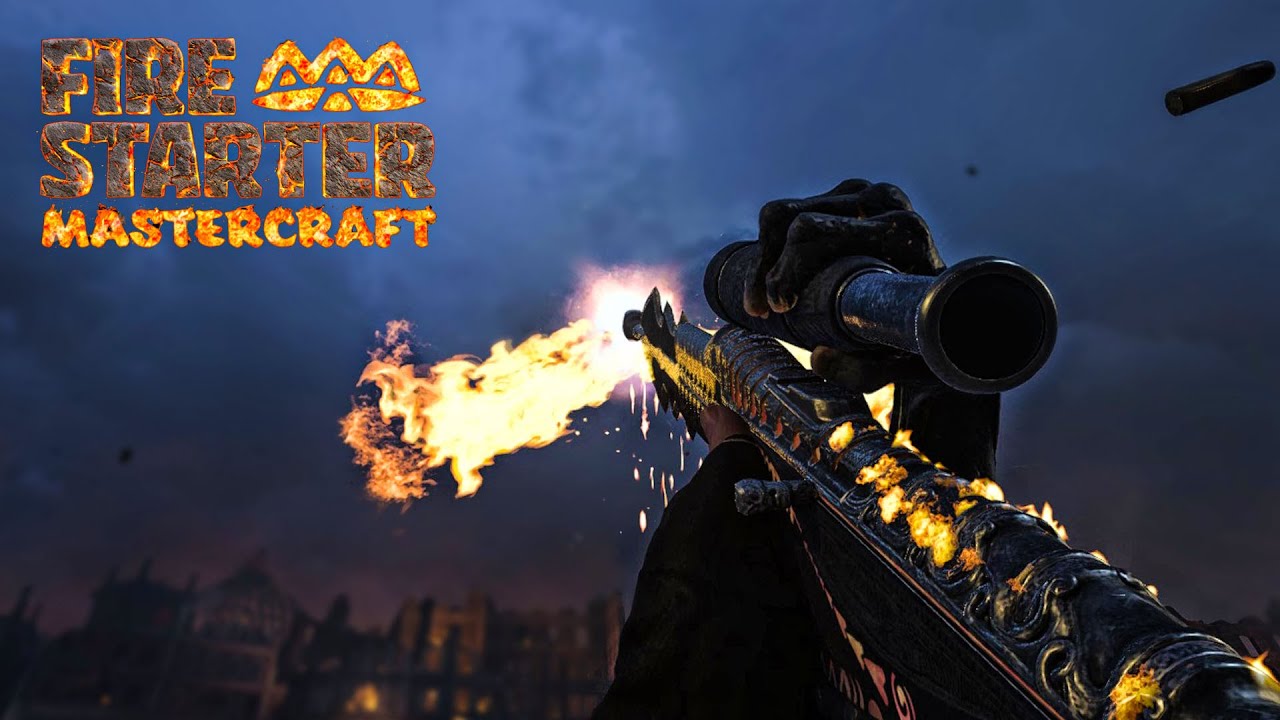 NEW! Fire Starter MASTERCRAFT - Helm Of Darkness STG44 - Vanguard