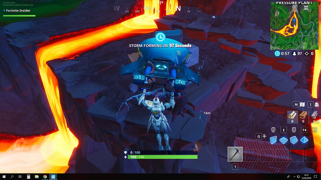 Fortbyte 92 - Accessible by using a Rock Love Spray near a lavalfall map location guide