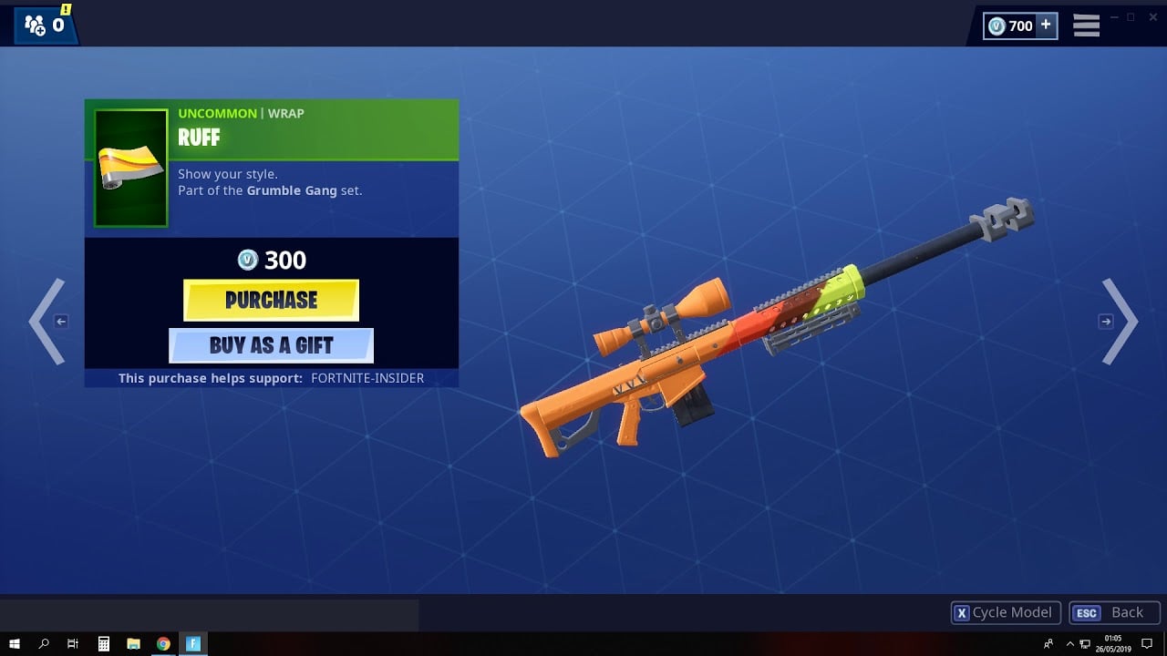 Fortnite Item Shop *NEW* Doggo Skin, Ruff Wrap, Chew Toy Pickaxe (25th/26th May)