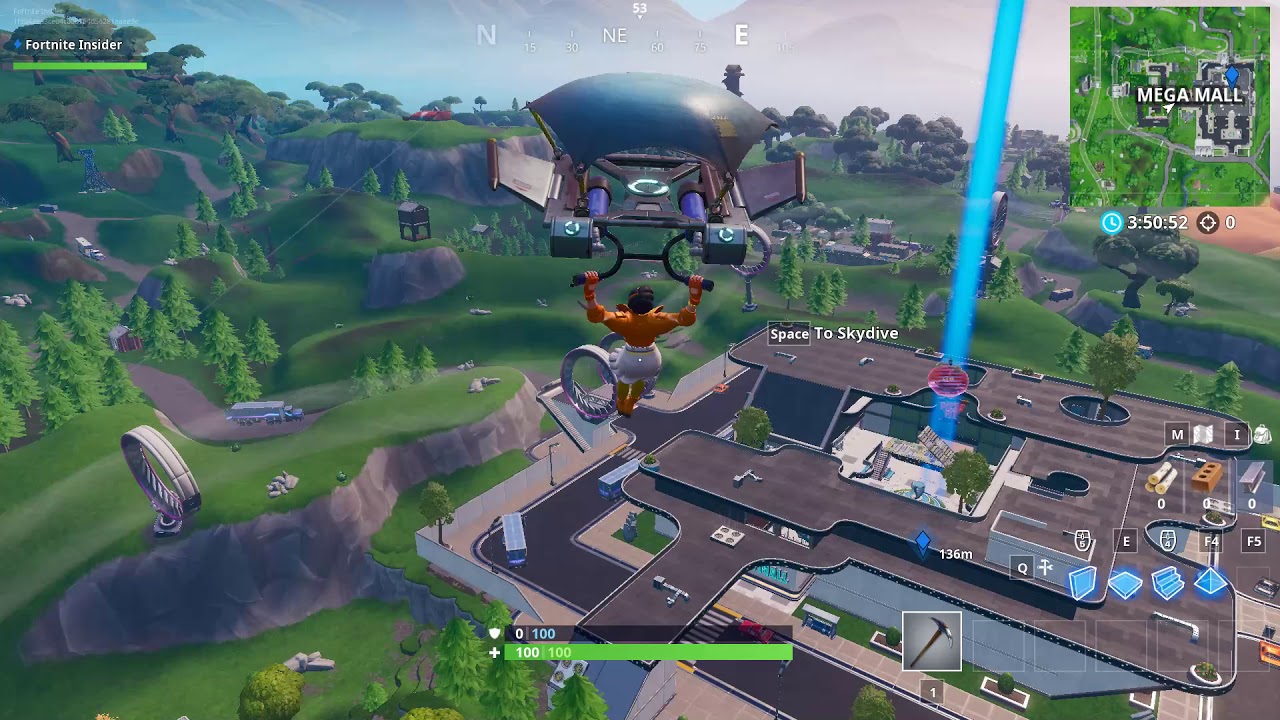 "Dance inside a HOLOGRAPHIC TOMATO HEAD" Location For FORTNITE SEASON 9