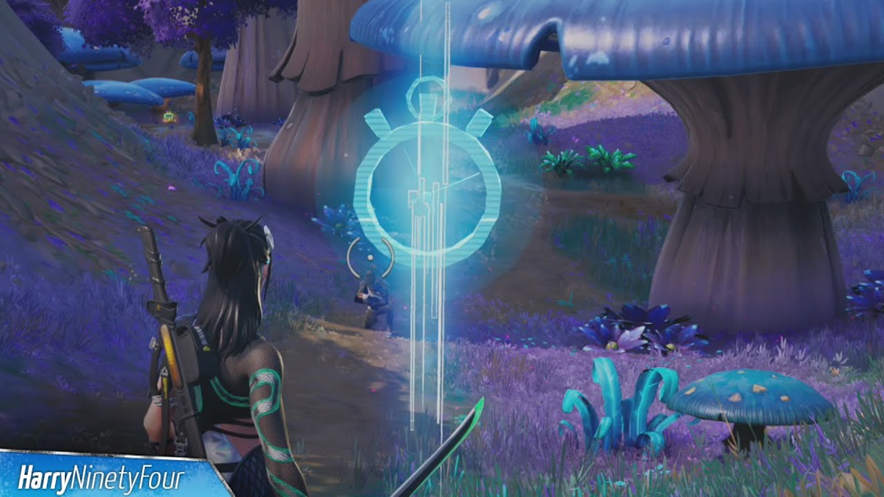 Complete the Mushroom Obstacle Course - Fortnite (Dragon Ball Quests)