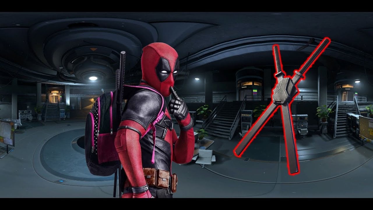 Find Deadpool’s Katanas Location – Deadpool Challenges week 4 back bling reward! (Fortnite)
