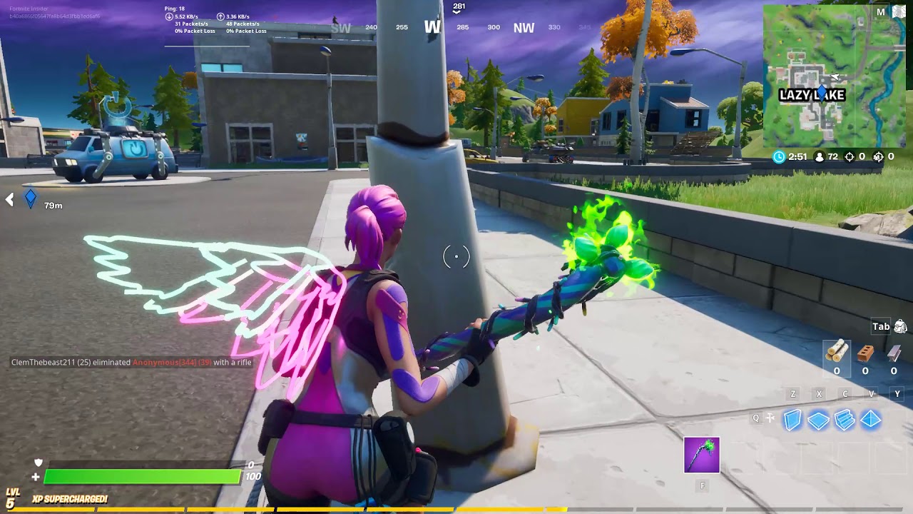 Collect Floating Rings At Lazy Lake - All Fortnite locations