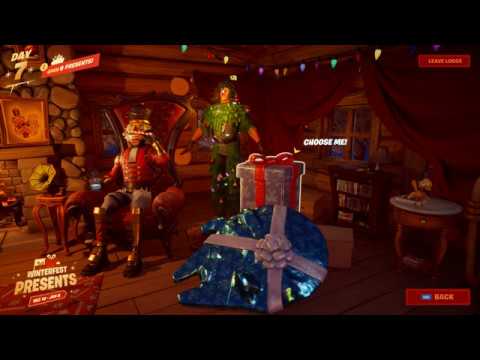 How to get the *FREE* Fortnite LT. EVERGREEN Tree Winterfest Christmas Skin