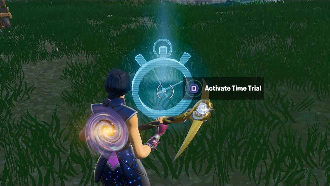 Complete Time Trial East of Pleasant Park or South West of Salty Springs Guide - Fortnite