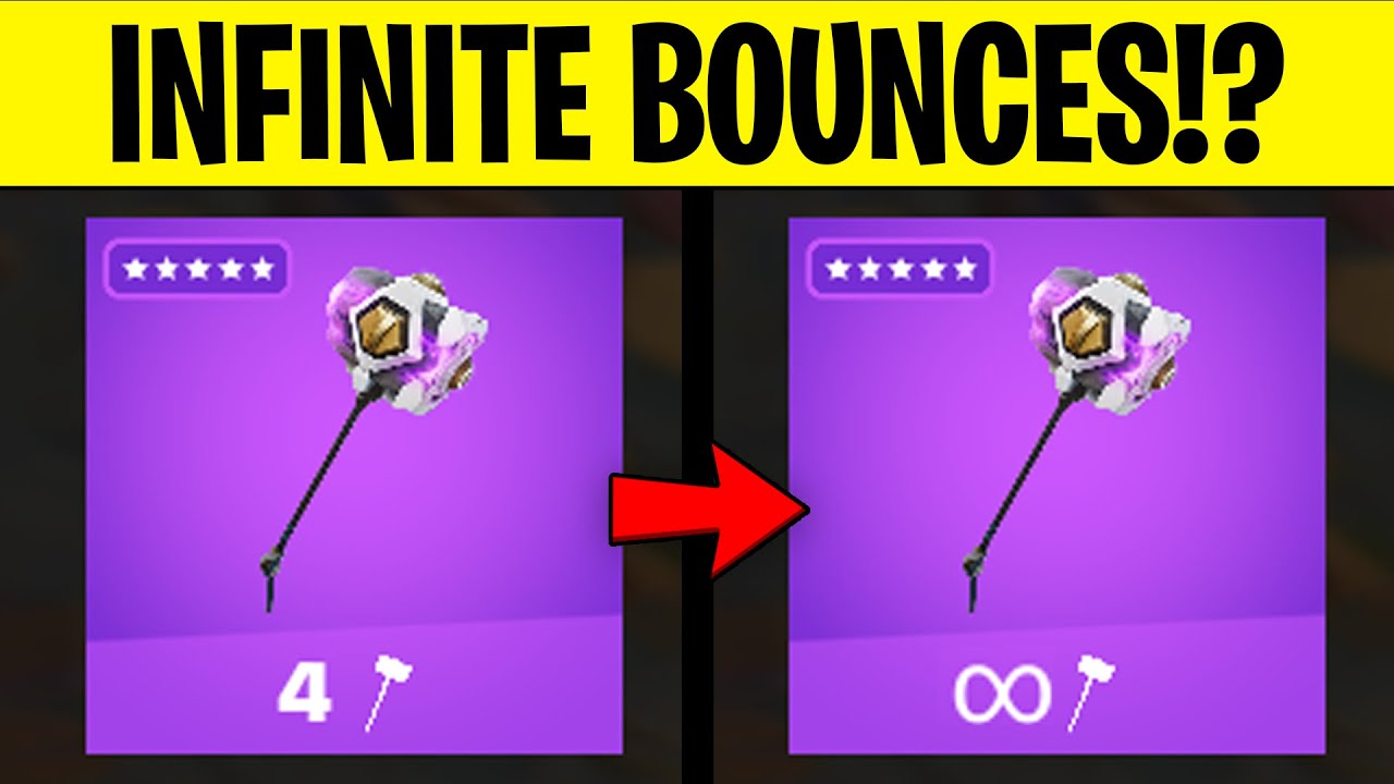 INFINITE Shockwave Hammer BOUNCES Tutorial (Fortnite)