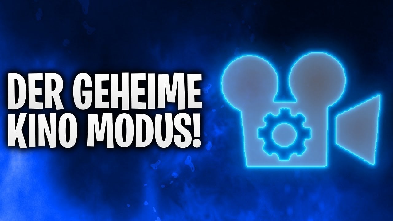 GEHEIMER KINO MODUS IN FORTNITE! 📹 | Fortnite: Battle Royale