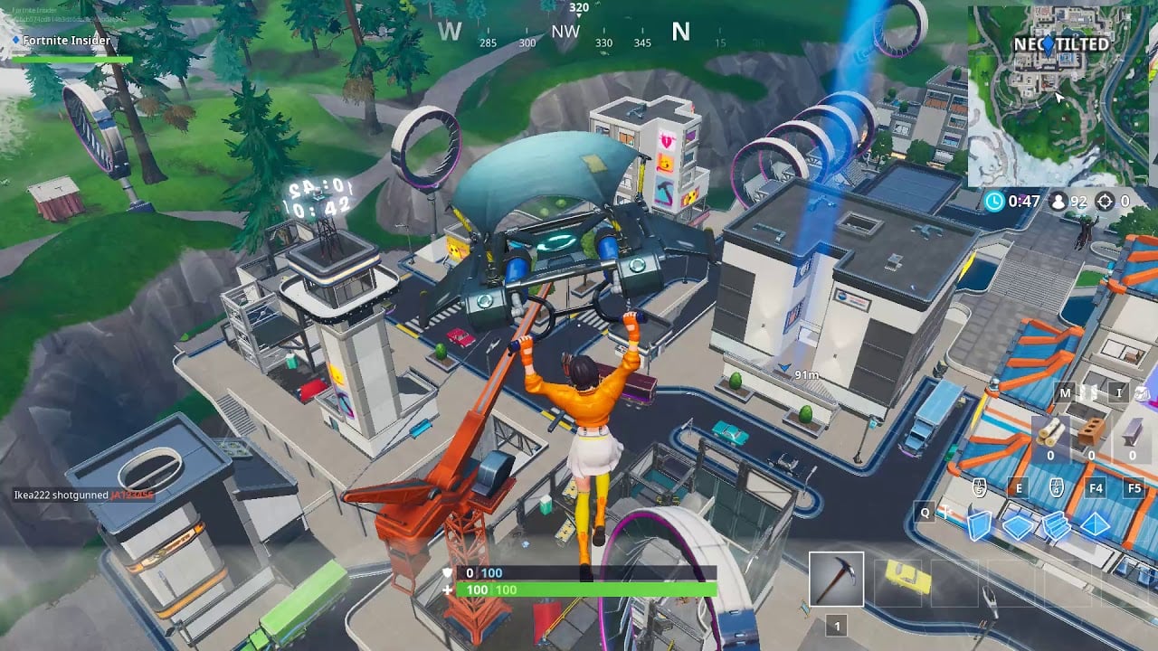 FOUND BEHIND A HISTORICAL DIORAMA IN AN INSURANCE BUILDING  Fortnite Fortbyte #76 Location Guide