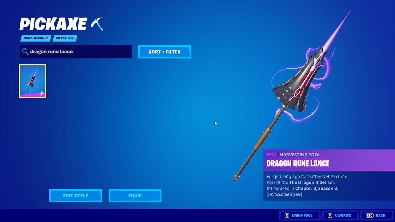 dragon rune lance pickaxe is pay to win