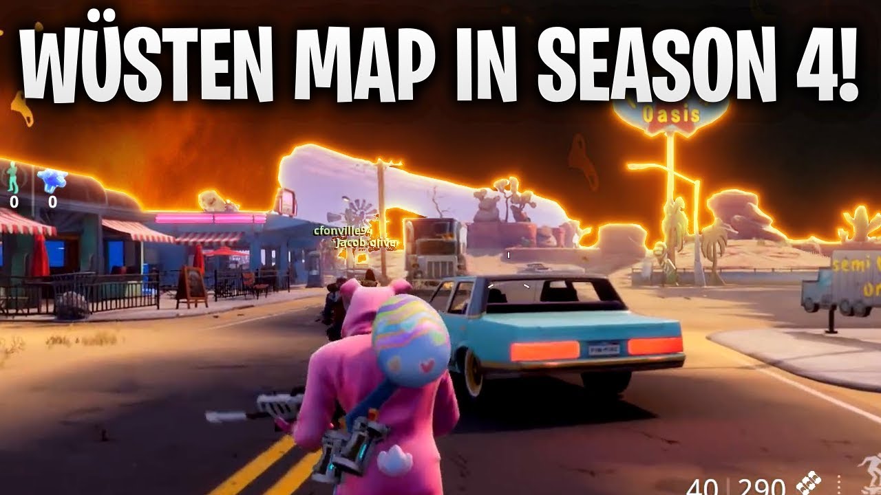 WÜSTEN MAP KOMMT MIT SEASON 4 🌵 | Fortnite: Battle Royale