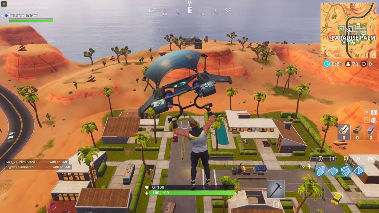 Fortnite Score a Basket on Different Hoops (5) Challenge