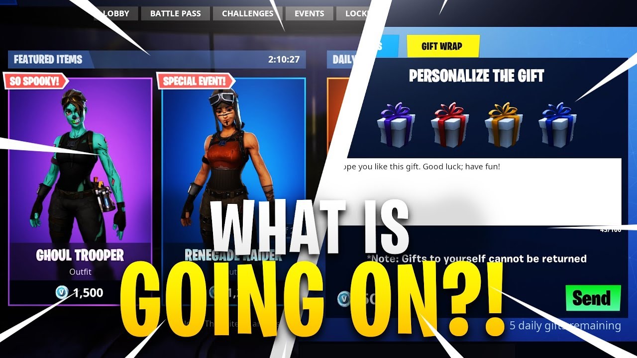 *NEW* GIFTING UPDATED + THE SHOP THAT WE WILL NEVER SEE! (FAKE SHOP) Fortnite Mods Battle Royale