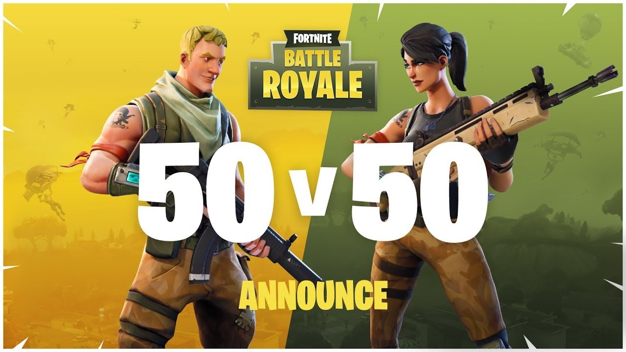 Fortnite Battle Royale - 50v50 Announce Trailer