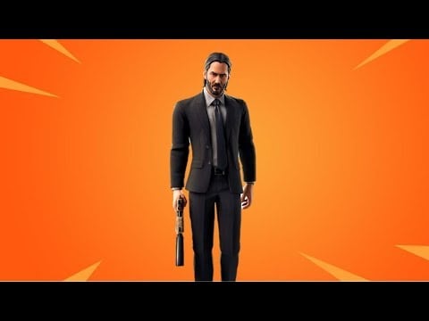 *NEW* Fortnite X John Wick Leaked Fortnite Skin & Back Bling In-Game Footage - V9.01 Update