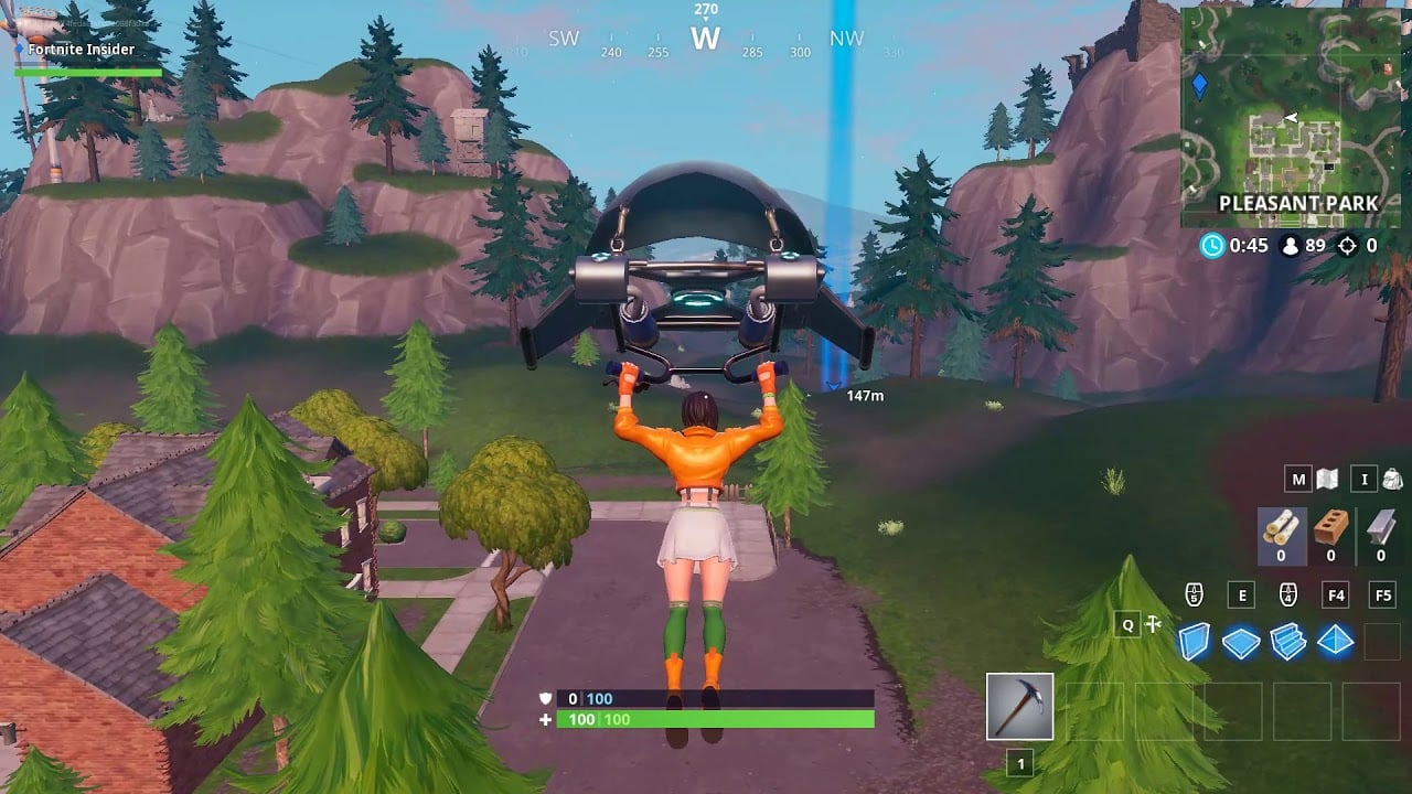 Fortnite Fortbyte #30 Location - Found Somewhere Between Haunted Hills And Pleasant Park