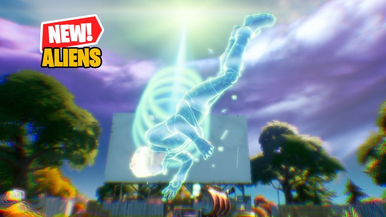 Fortnite Aliens & UFO Mini Event (How to Get Beamed Up)