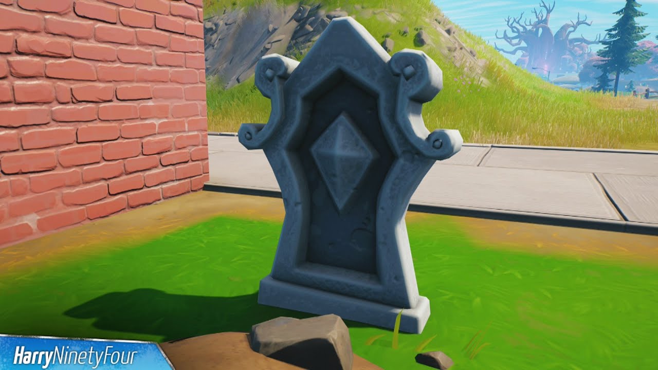 Read Epitaphs at Different Goofy Gravestones Locations - Fortnite