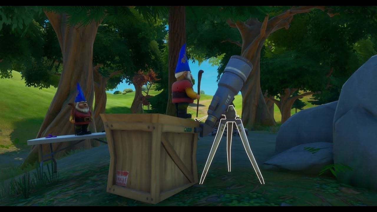 For the Gnomes! Hidden Quest Guide (All 5 Gnome Telescope Locations) Locations - Fortnite Free XP