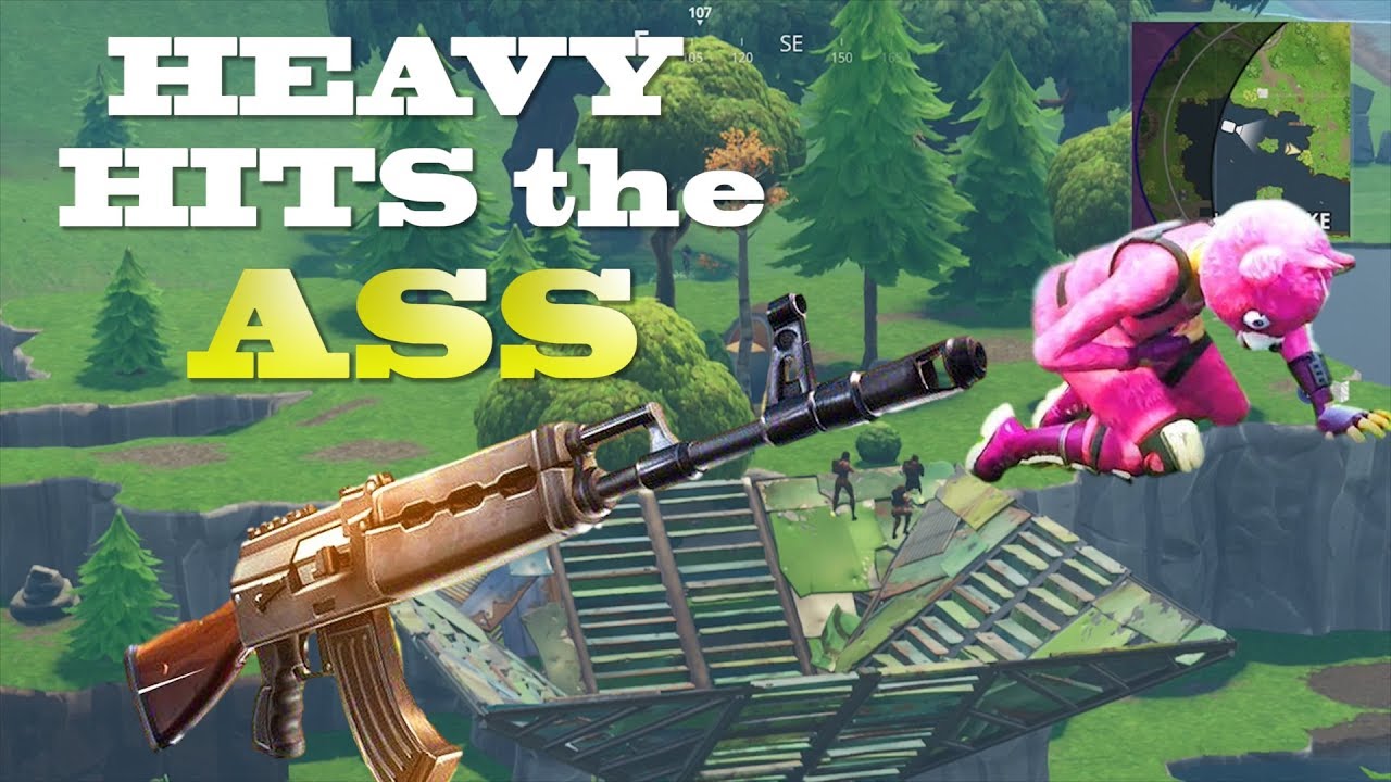 FORTNITE HEAVY ASSAULT RIFLE DEALS 192 DAMAGE!! Fortnite Update Today | Heavy Assault Rifle Gameplay