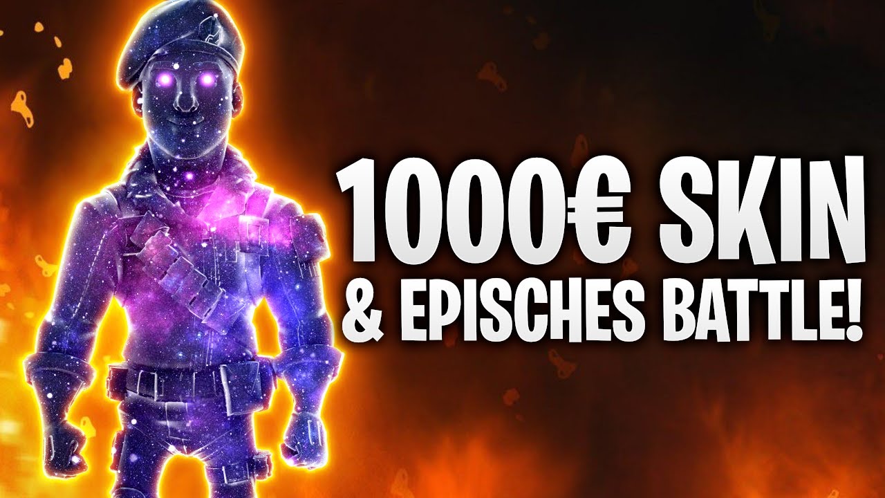 1000€ SKIN & EPISCHES 1 VS 1 BATTLE! 💥 | Fortnite: Battle Royale