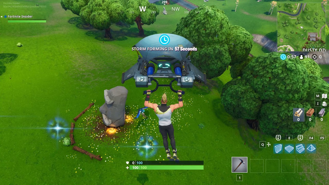 How to Complete "Follow the treasure map found in Dusty Divot" Challenge Location BATTLE STAR WEEK 7
