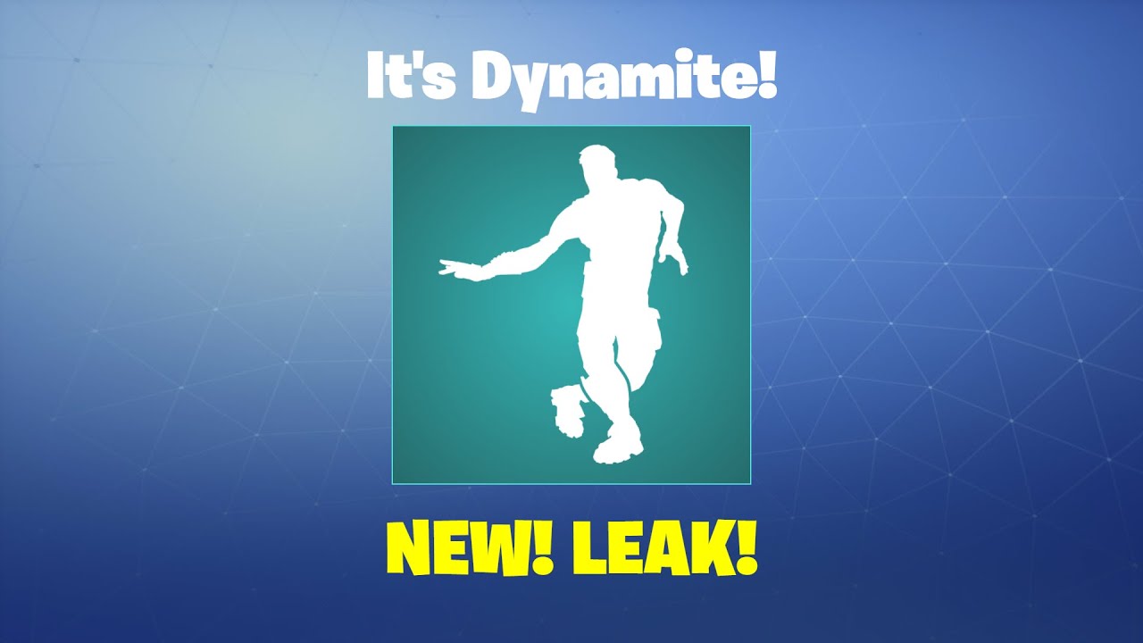 It's Dynamite! | Leak | Fortnite Emote