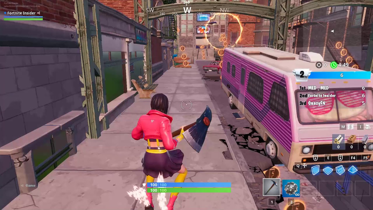 Dance or Emote at The Basketball Court Location! Fortnite Season 9 Downtown Drop Challenges