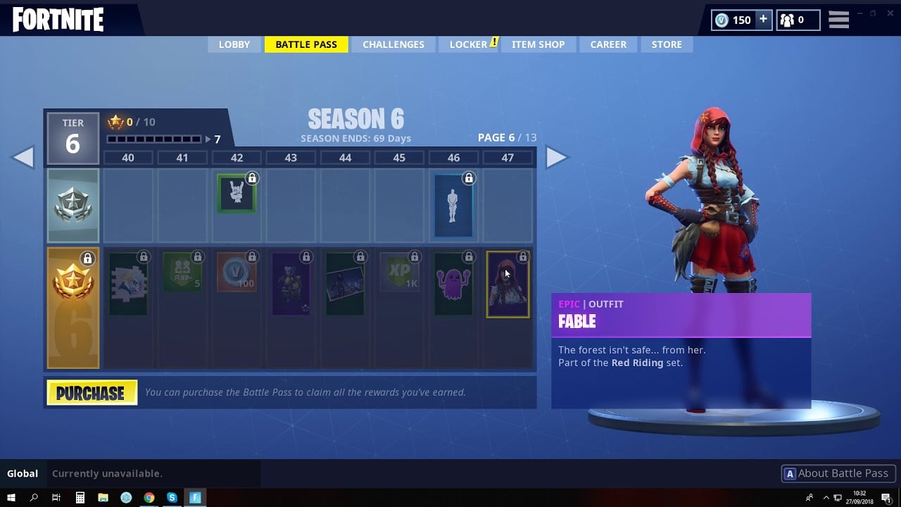 Fortnite Season 6 Battle Pass - All Seaon 6 Battle Pass Skins, Gliders, Emotes, Pickaxes &Pets
