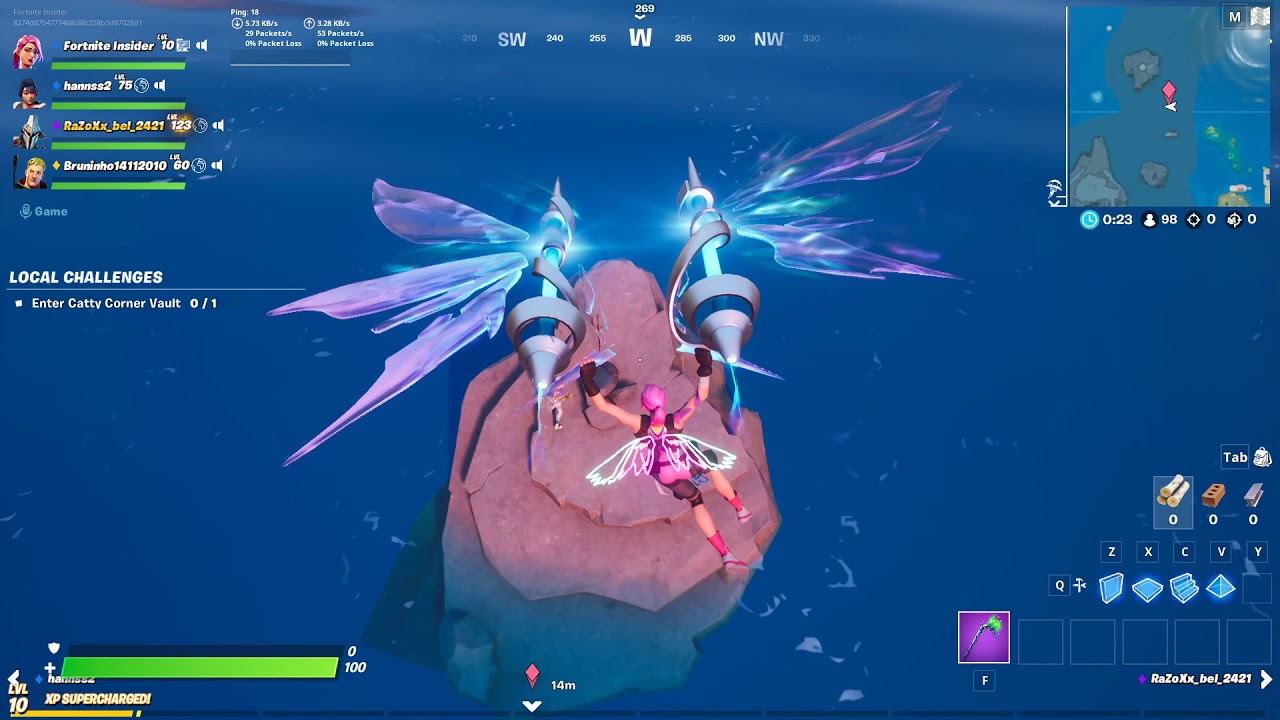 Claim your trident at Coral Cove – Aquaman Week 5 Trident Pickaxe & Skin