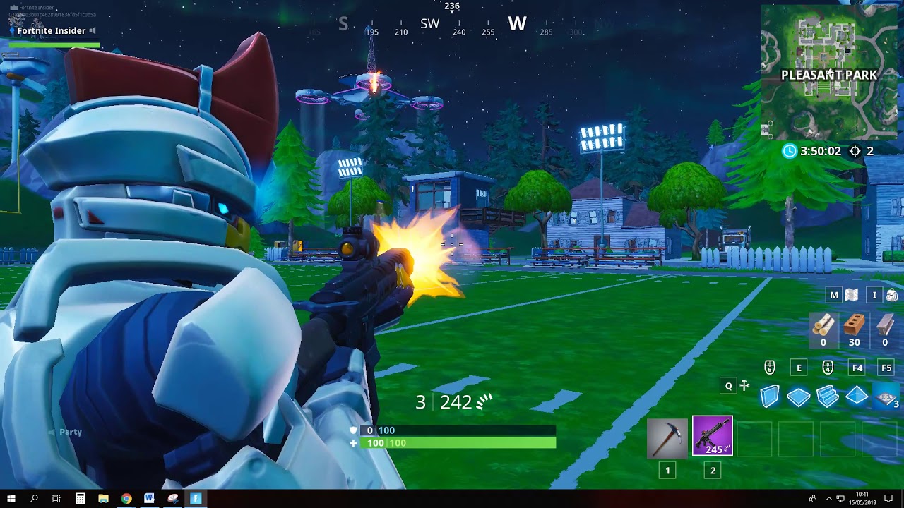 Fortnite *NEW* Gun - Tactical Assault Rifle Gameplay In Action Test (v9.01 Fortnite Update)