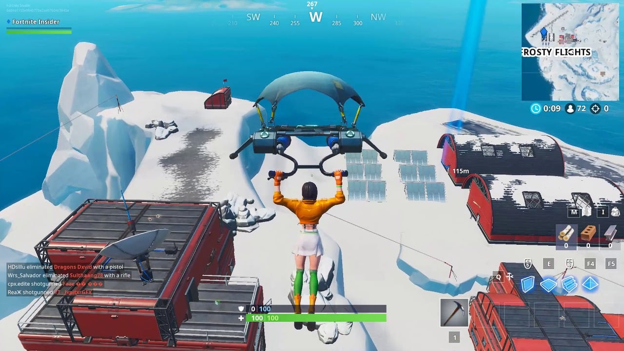 FORTBYTE 75 Location - FOUND WITHIN AN AIRPORT HANGER Fortnite