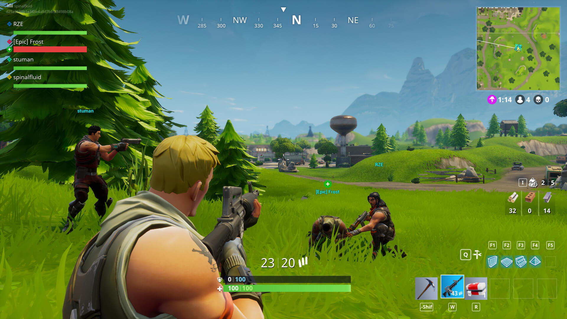 fortnite health bar concept - how long is a normal fortnite game