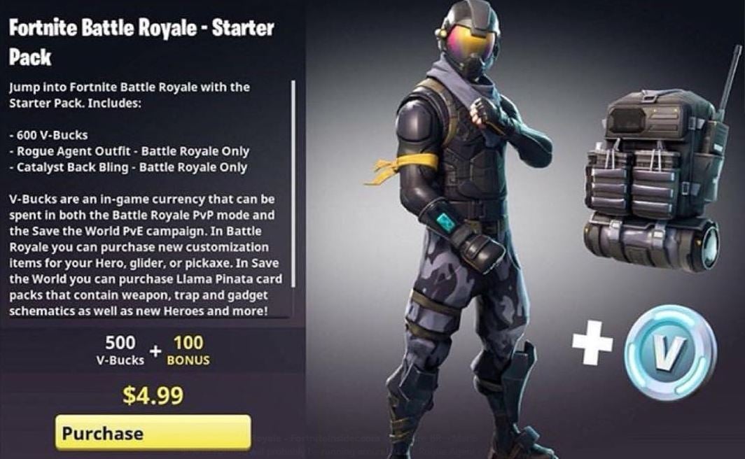 $4.99 Fortnite Battle Royale Starter Pack Now Available ... $4.99 Fortnite Battle Royale Starter Pack Now Available ... - 1064 x 656 jpeg 105kB