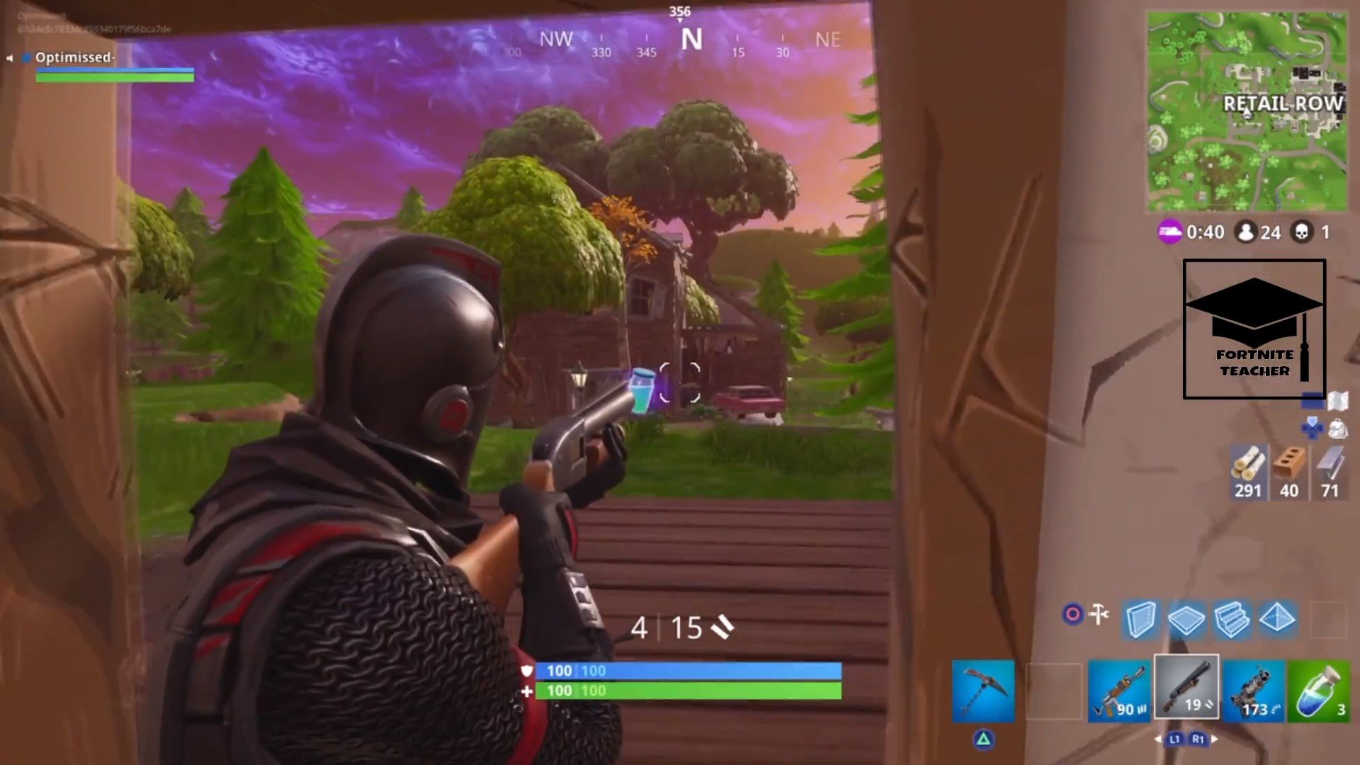 What is invert view fortnite