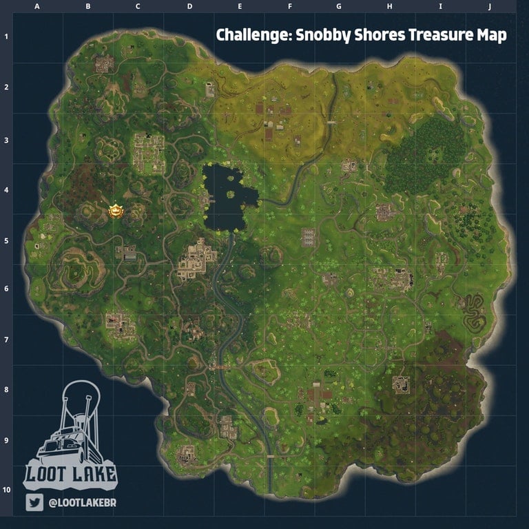 How to Complete the "Snobby Shores Treasure Map" Challenge ... - 768 x 768 jpeg 140kB