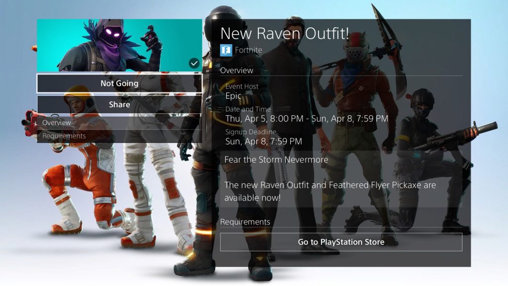 fortnite skins raven skin and feathered flyer glider - fortnite hockey skins release date