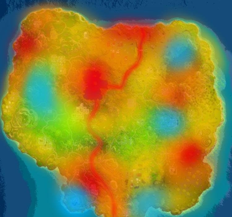 supply llamas hot spot in fortnite battle royale - fortnite skin rarity chart reddit