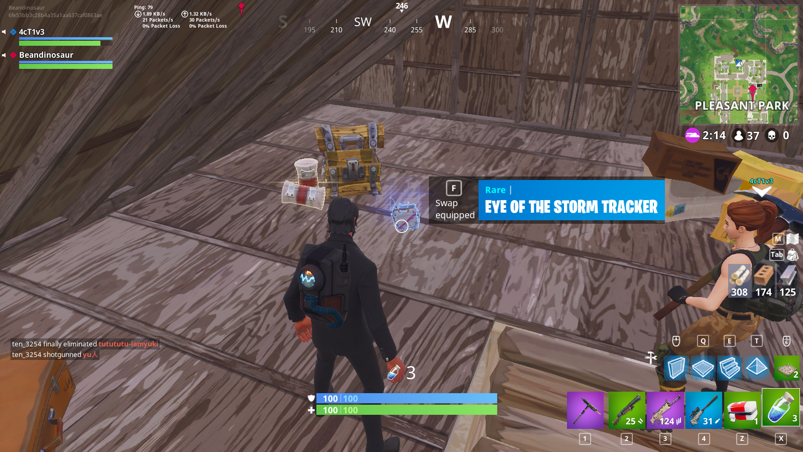 eye of the storm tracker back pack - how to change your avatar on fortnite tracker