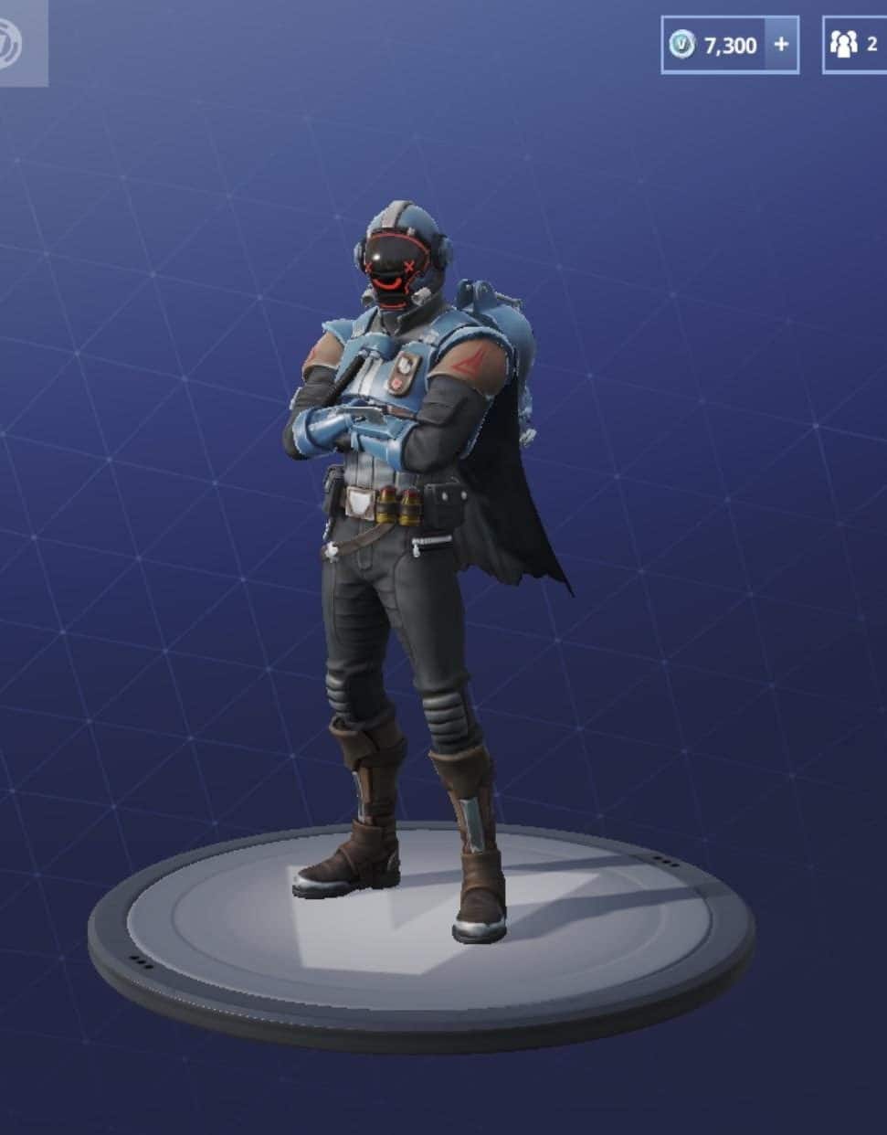 What The Blockbuster Look Like In Fortnite Blockbuster Skin The Visitor In Fortnite Is Customizable Fortnite Insider