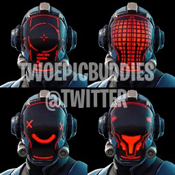 Front View Of Newly Leaked Skins Information On Visitor - blockbuster skin visitor customizable helmet