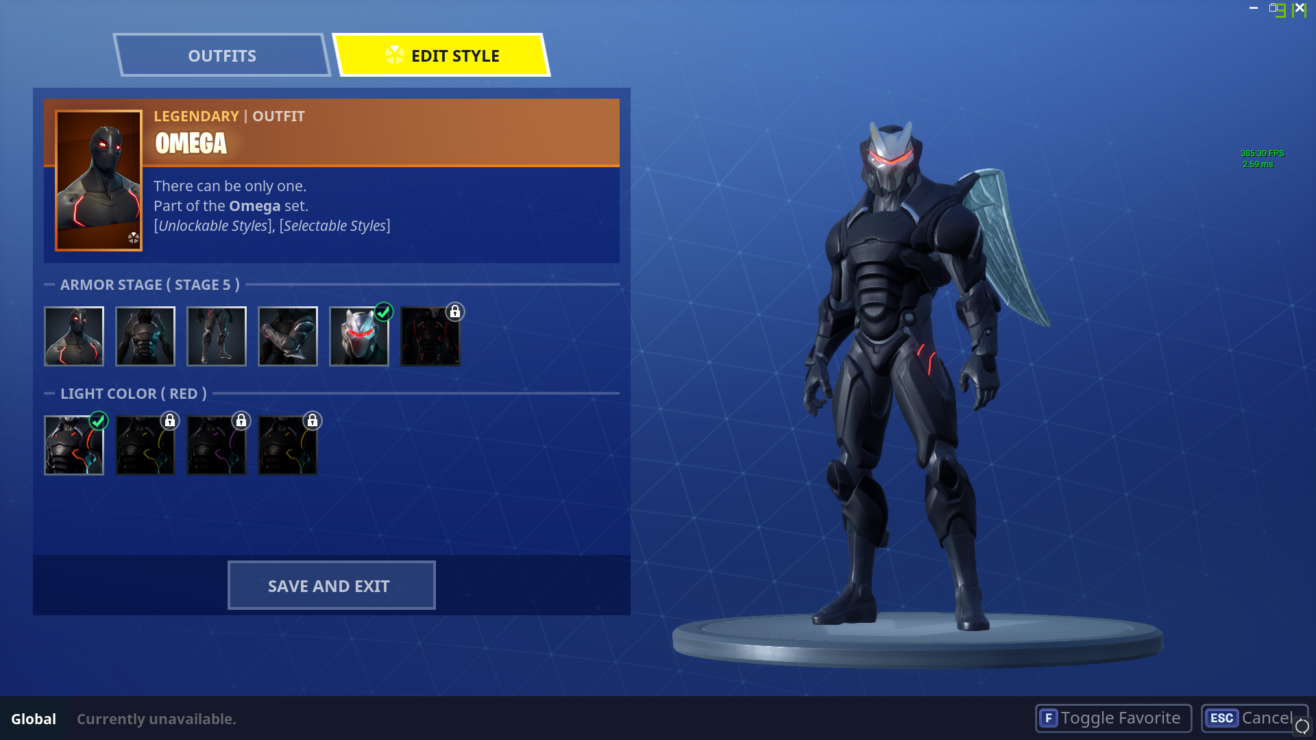 Editing Styles Of Fortnite Skins Concept Fortnite Insider - custom omega skin