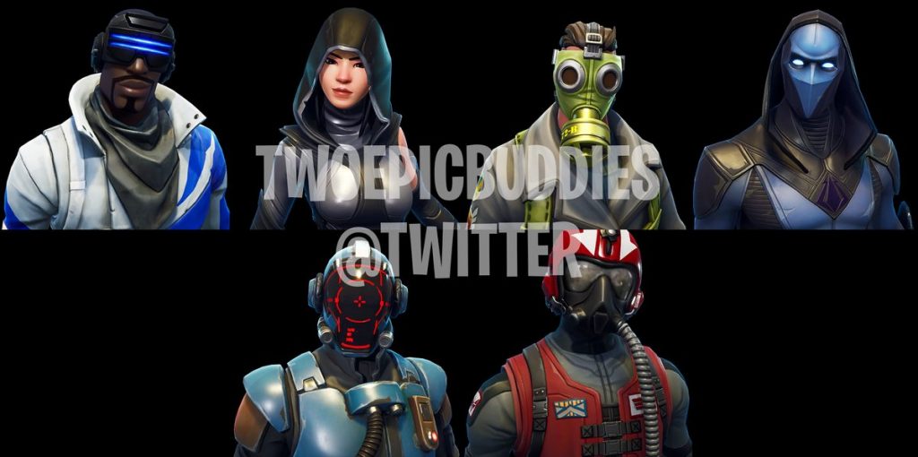 Fortnite Leaked Skins front view