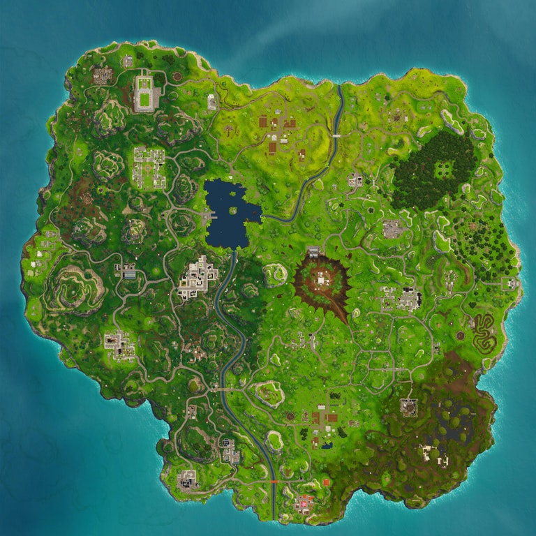 Fortnite Map Changes for V4.5 - Dusty, Tilted & Rocket ...